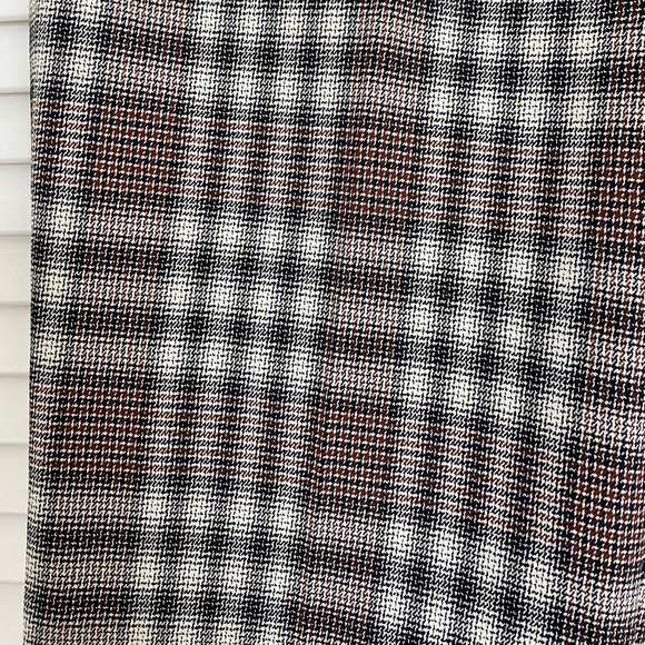 NWT Theory Demitria 4 Multi Optical Plaid Pant Size 0 - Picture 5 of 7